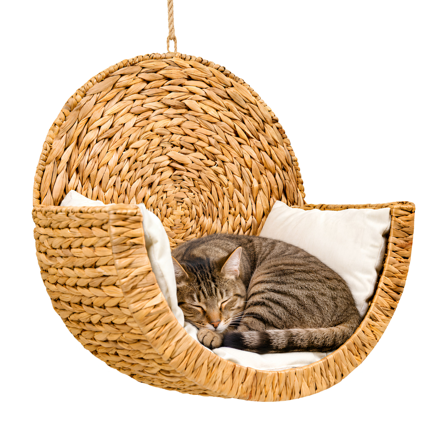 PurrPerch™ Handwoven Cat Bed